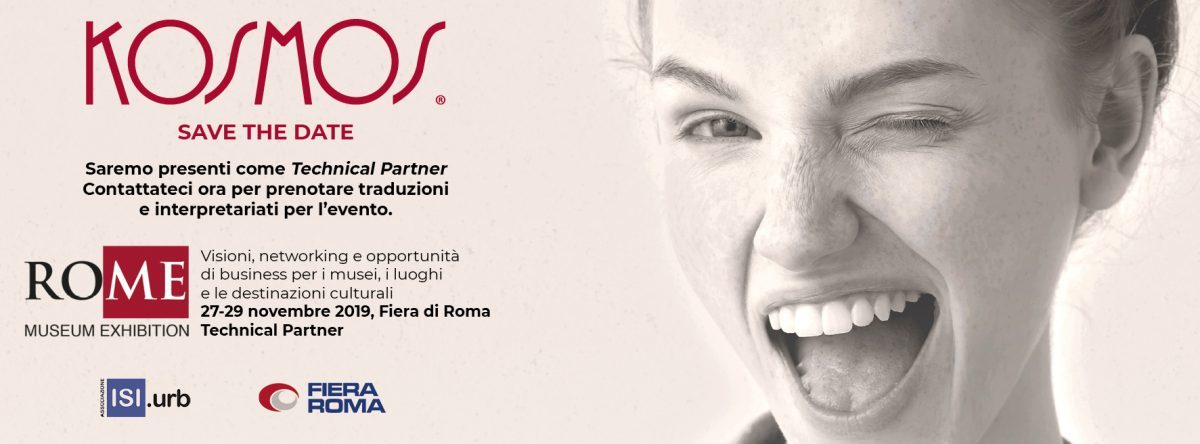 kosmos est partenaire technique du ro me 2019